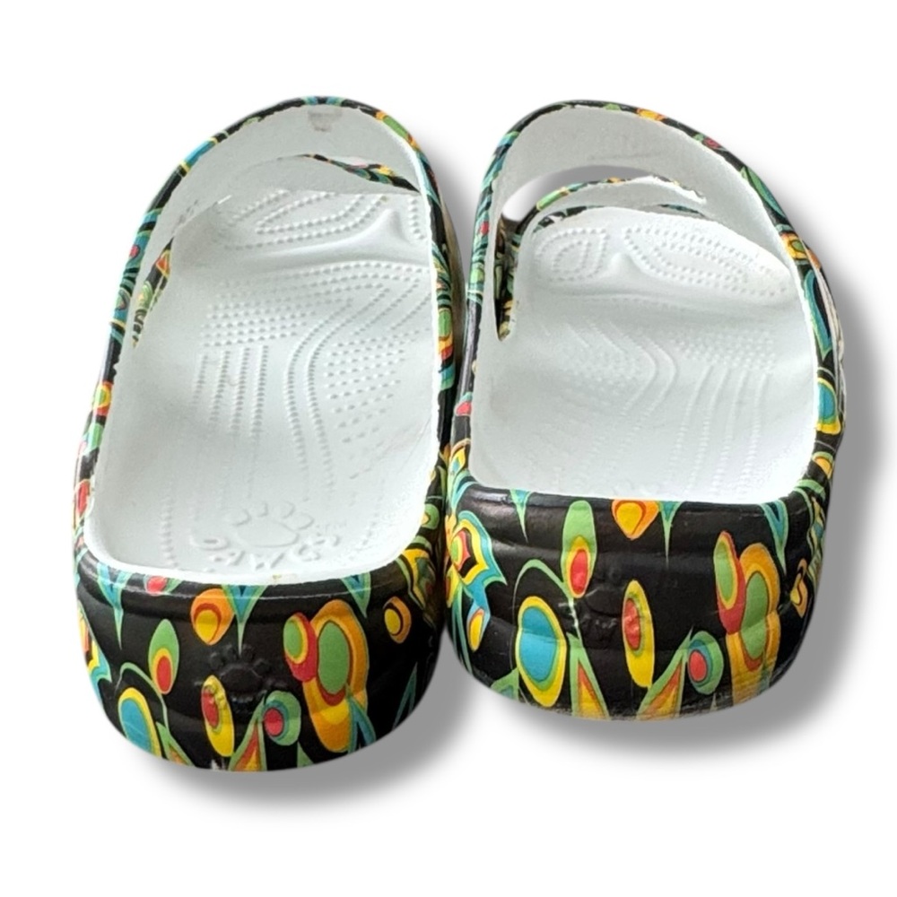 Dawgs Loudmouth Z Sandals – Shagadelic Black – Women’s Size 10 / EU 42 - Picture 5 of 9